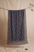 Printed Organza Dupatta - Teal